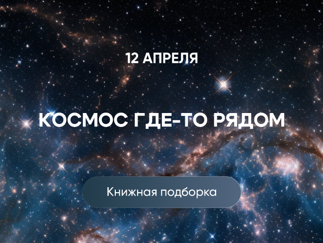 Ко дню космонавтики – книги про небо, и космос, и тайны Вселенной