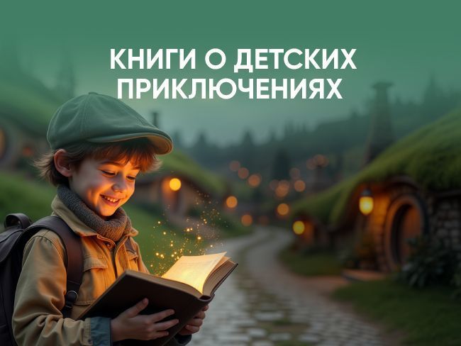 Подборка детских книг о приключениях