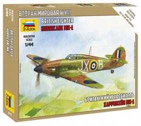 6173 Сборная модель Британский самолет Hurricane Mk-1